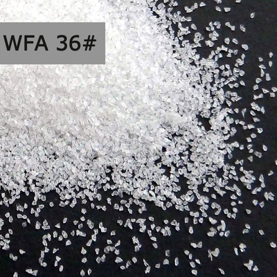 La medios F arena de la arena/P de aluminio Al2O3 99,3% del óxido de la ráfaga blanca enlazada/cubrió los abrasivos