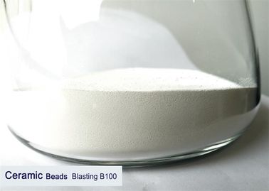 Medios de voladura de cerámica B100 para el acabamiento del chorro de arena de la maquinaria/del instrumento médico