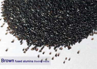 Medios de voladura 12# - dureza del óxido de aluminio de la arena de Brown 120 de la pureza de 220# Al2O3 el 95% alta
