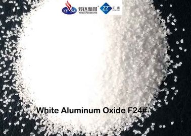 Abrasivo de alta resistencia del óxido de aluminio 99,2%, arena del óxido de aluminio del retiro del salpicón de la soldadura