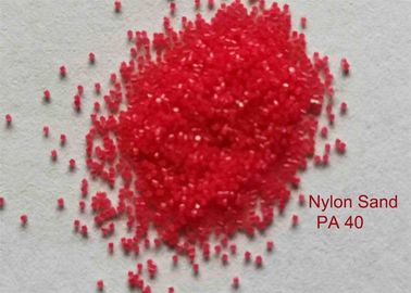 Medios arena del nilón de la poliamida PA40 del chorreo de arena plástico estático anti permanente
