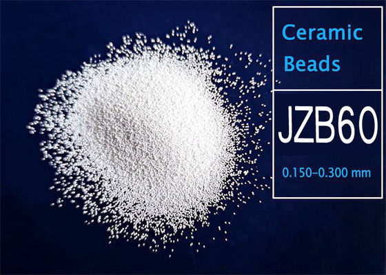 Gotas de cerámica de JZB60 JZB120 JZB205 que pulen con chorro de arena los medios para el tratamiento de superficie de metal