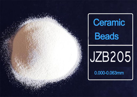 Gotas de cerámica de JZB60 JZB120 JZB205 que pulen con chorro de arena los medios para el tratamiento de superficie de metal