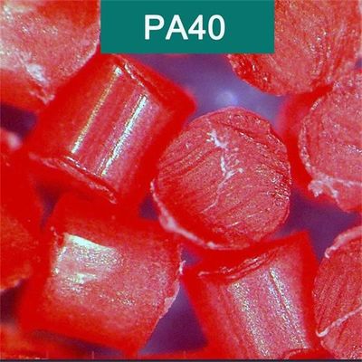 PA rojo medios PA40 de voladura plástico para el tratamiento superficial que pule con chorro de arena plástico