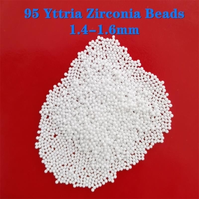 Medios circona estabilizada de pulido de cerámica 1,2 - 1.4m m de 95 bolas de Yttria