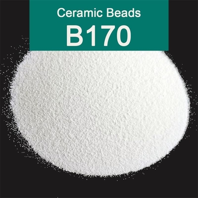 B170 que pule con chorro de arena las gotas de pulido de cerámica 0,045 - 0.090m m para el tratamiento de superficie de metal