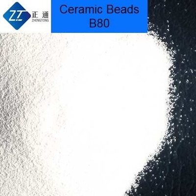 Alto blanco de la durabilidad que arruina el material abrasivo, gota de cerámica que arruina medios final ligero del metal