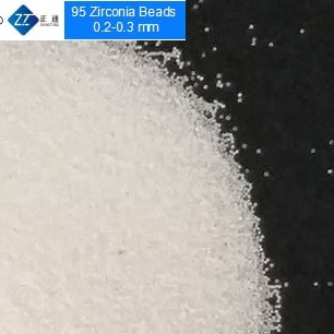 Elasticidad de la dureza 210GPa de Mohs de los medios 9 de la circona farmacéutica de la dispersión que muele