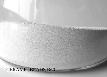 La alta circona de la dureza gotea los medios de voladura de cerámica B60 para la limpieza de los tubos del metal