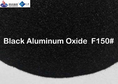Óxido de aluminio moderado del negro de la dureza que pule con chorro de arena F100# - modelo de F400#