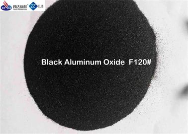 Arena media F12 - F240 del óxido de aluminio del negro de la dureza para polaco el acero inoxidable