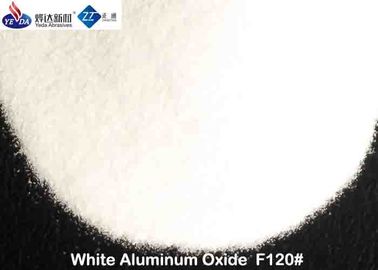 Lentes de cristal fundidas sintético blanco del óxido de aluminio de la pureza elevada que traslapan el polvo