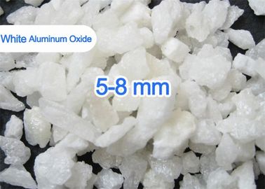 El óxido de aluminio blanco del grado refractario Castables/el material de los ladrillos del corindón modificó tamaño para requisitos particulares