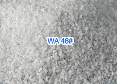 Efecto mate abrasivo fundido blanco del óxido de aluminio de la pureza elevada que pule con chorro de arena el tratamiento