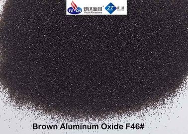 Dureza abrasiva reciclable F46 del óxido de aluminio del corindón artificial alta para la limpieza superficial