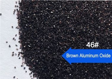 Óxido de aluminio de Al2O3 el 95% Brown que arruina los medios abrasivos 46# FEPA del medios chorreo de arena