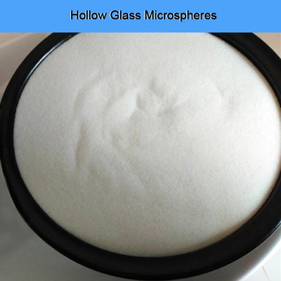 Microesferas de cristal huecos blancas para el fango de cementación del campo petrolífero y el fluido para sondeos