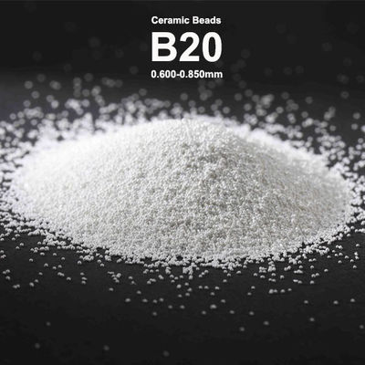 Micro Sphere Ceramic Beads Blasting Media B20 0.600 - 0.850mm B30 0.425 - 0.600mm