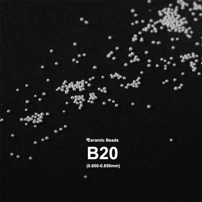 Micro Sphere Ceramic Beads Blasting Media B20 0.600 - 0.850mm B30 0.425 - 0.600mm
