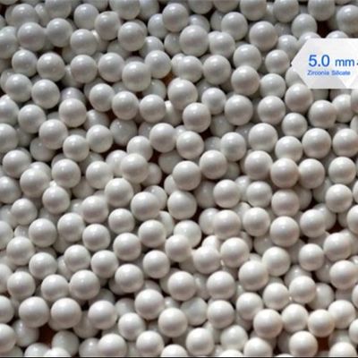 High Hardness Grinding Media Balls , 4 - 10 Mm Zirconia Grinding Beads 