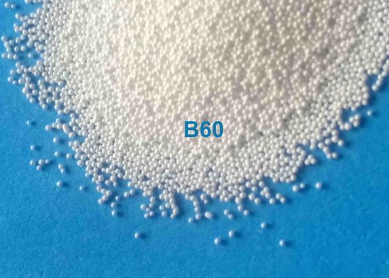 Shining Surface Finish Zirnano Ceramic Bead Blasting Media B60 Round Solid Ball