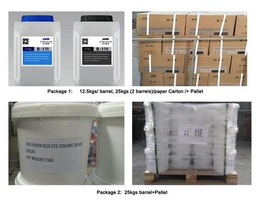 Size B60 Microbeads Ceramic Bead Blasting 700 HV Hardness For Industrial Aluminum Alloy
