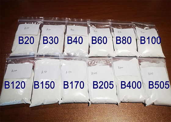 B60 Ceramic Bead Blasting Abrasive 0.150-0.300 For Alu Alloy Parts Sandblasting Finish